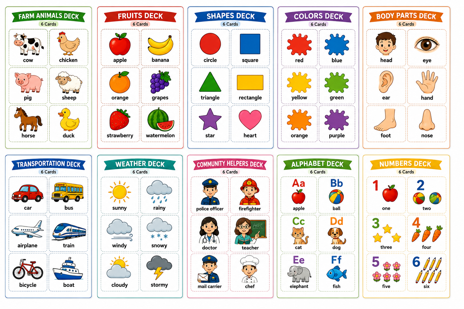 Learning Card Deck Studio